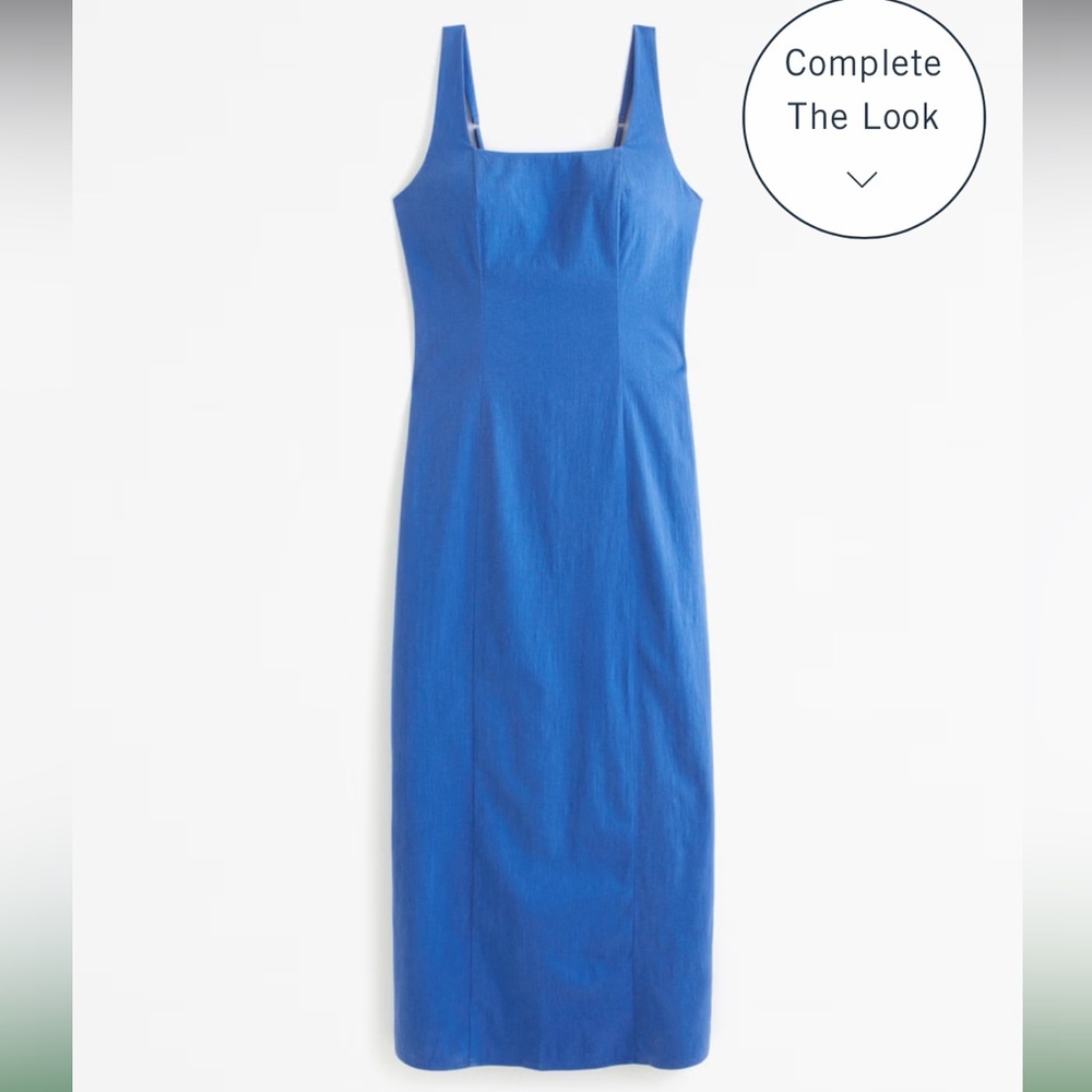 NWT Stretch Column Midi Dress